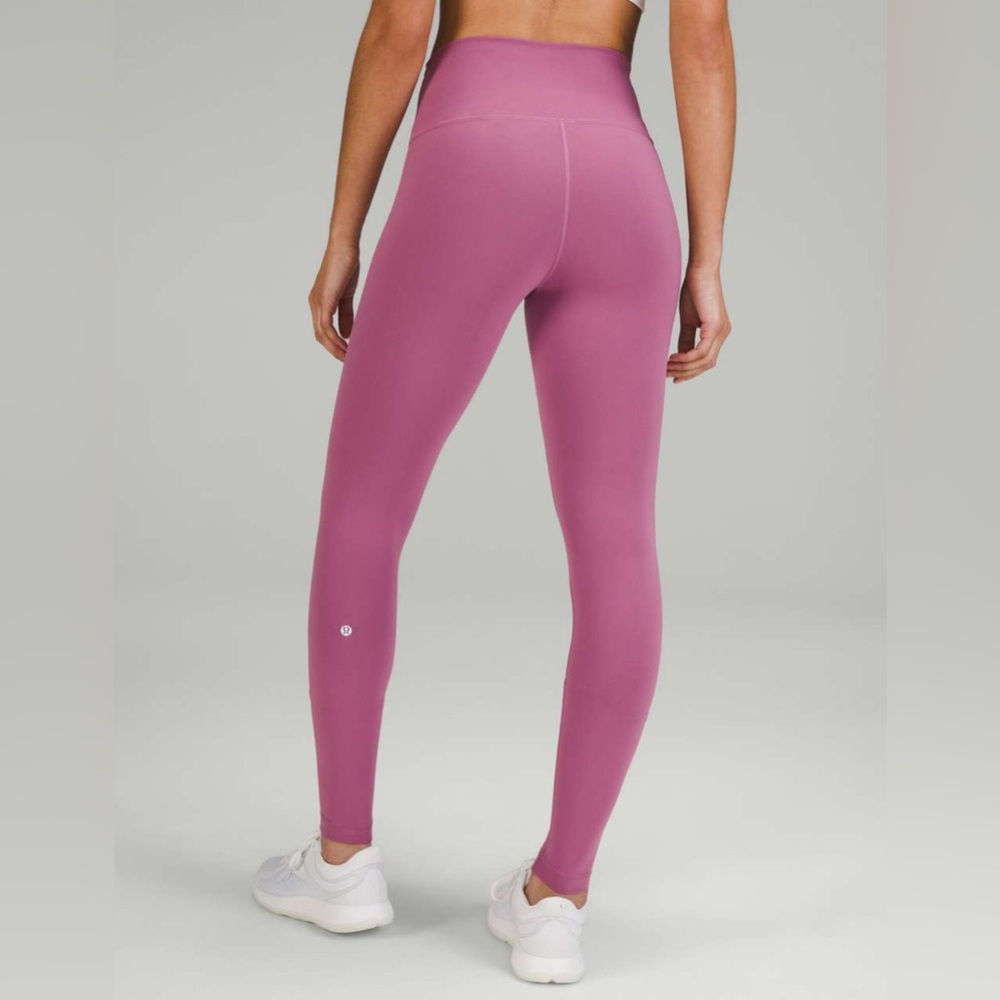 NWOT Lululemon Wunder Train High-Rise Tight 28" Velvet Dust Size 10